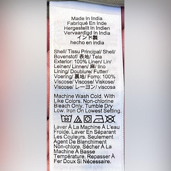 NWT J. Crew Linen Cutaway Vest Top in Green, C1544, Size M (10) - Picture 10 of 12